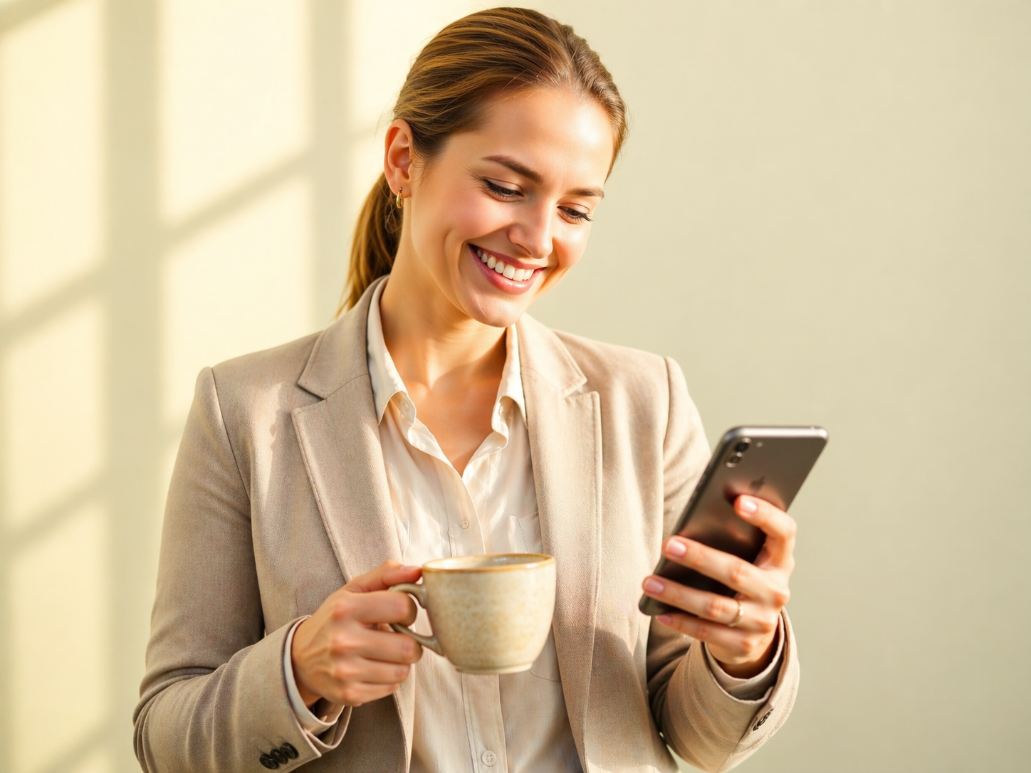 Profissional usando o Conecta E para conseguir mais clientes